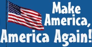 Make America, America Again!